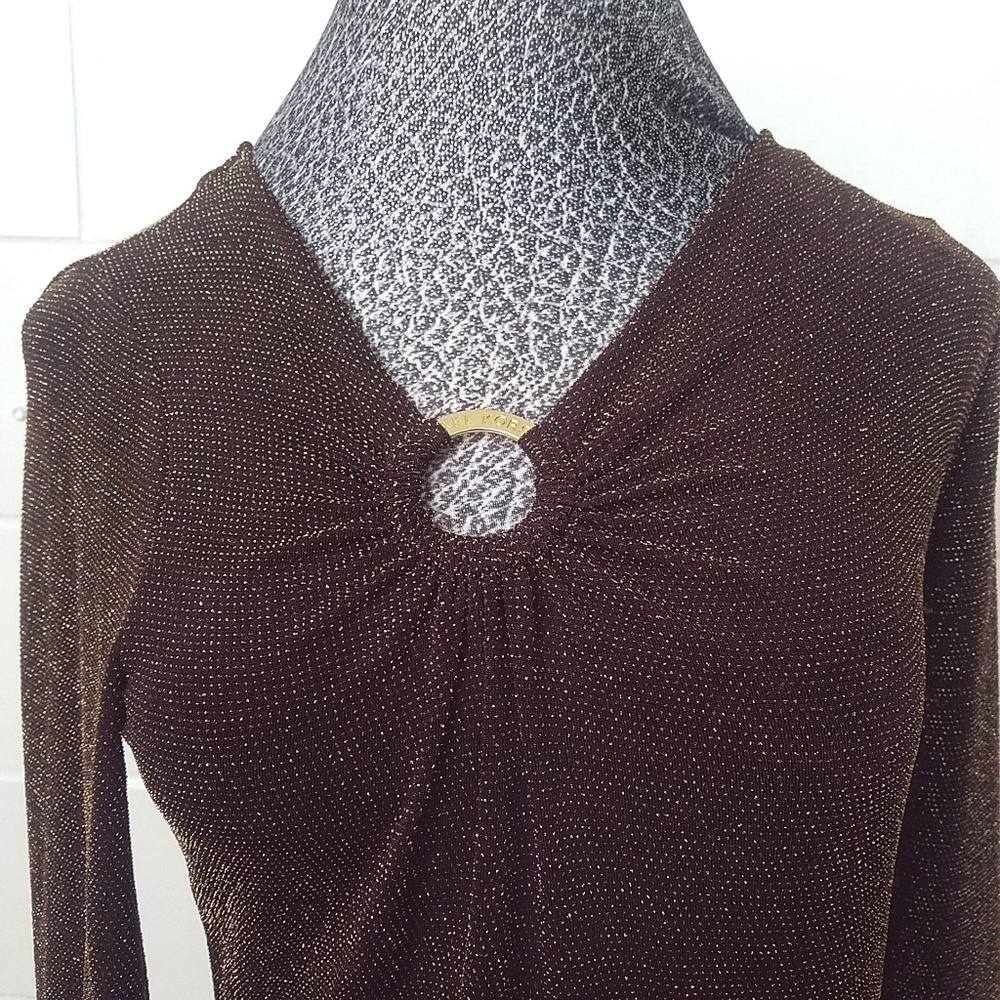 Michael Michael Kors Logo Ring Dress NWT Size XL - Picture 2 of 6
